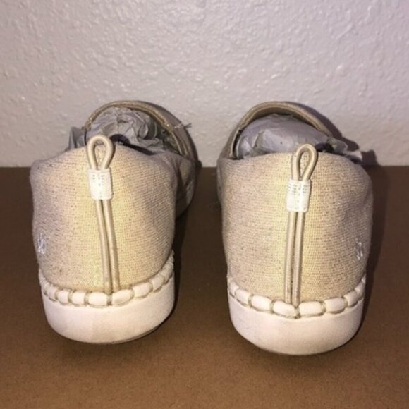 CLOUDSTEPPERS BY CLARKS Sneaker Women's Size 9 Metallic Gold Cushion Slip On - Picture 3 of 10